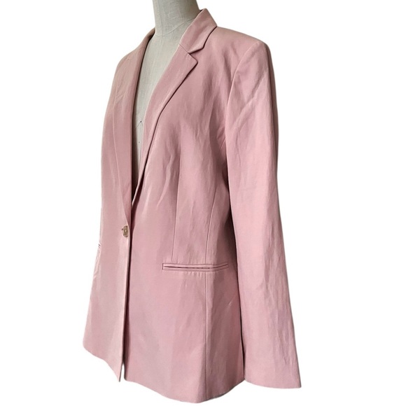 LOFT Women's Pink Blazer Suit Jacket - Picture 5 of 15